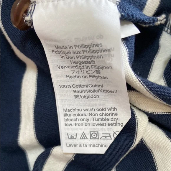 J. Crew Blue and White Sheath Dress Square Neck - Picture 7 of 9